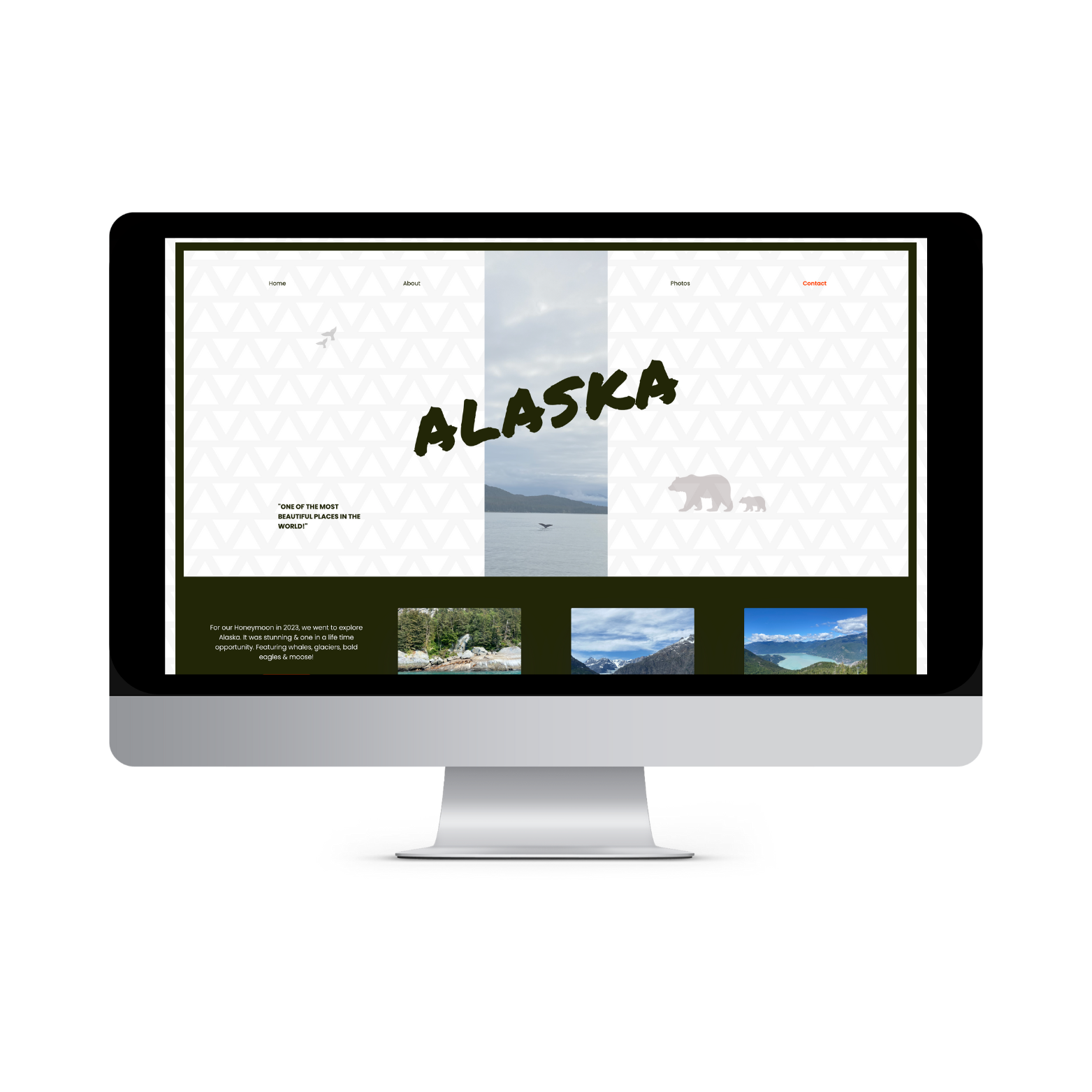 link to travel wesbite, fully responsive